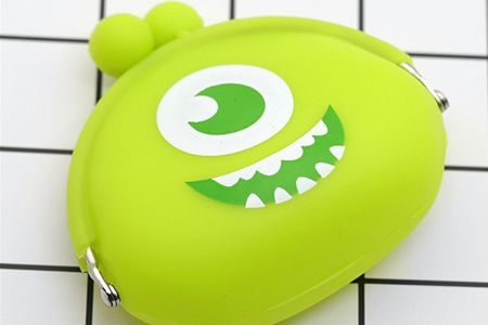 五金卡扣式硅胶零钱包 五金卡扣式硅胶零钱包